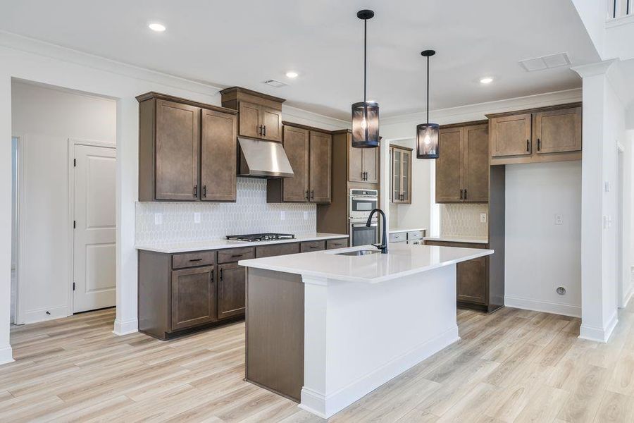 Furnished interior view inside a new home in Kennison Creek, Cumming (Image 6).