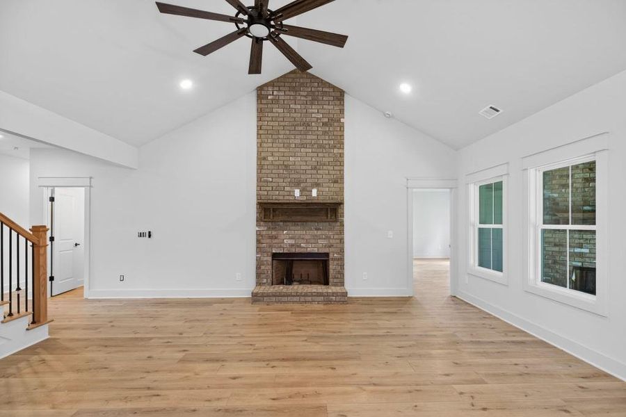 Furnished interior view inside a new home in , Dallas (Image 15).