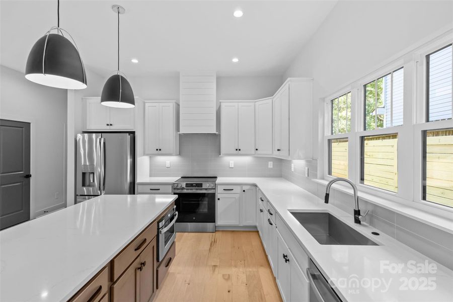 Furnished interior view inside a new home in , Charlotte (Image 4).