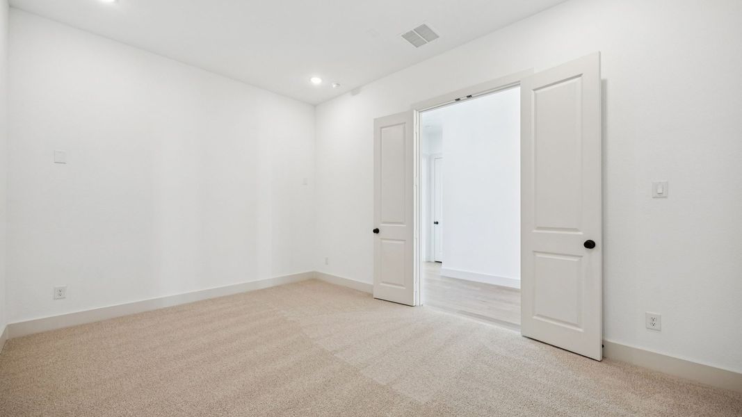 Representative unfurnished interior of a home built from the Bennett by Southgate Homes in Painted Tree 60' Series, McKinney (Image 14). Representative unfurnished interior of a home built from the Bennett by Southgate Homes in Painted Tree 60' Series, McKinney (Image 14).