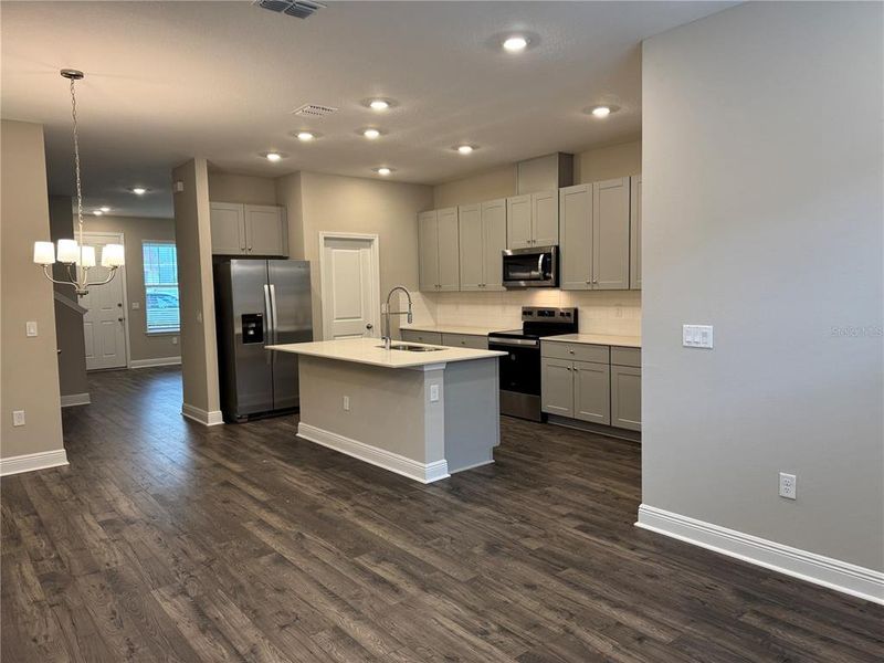 Furnished interior view inside a new home in Hamlin Ridge, Winter Garden (Image 11).
