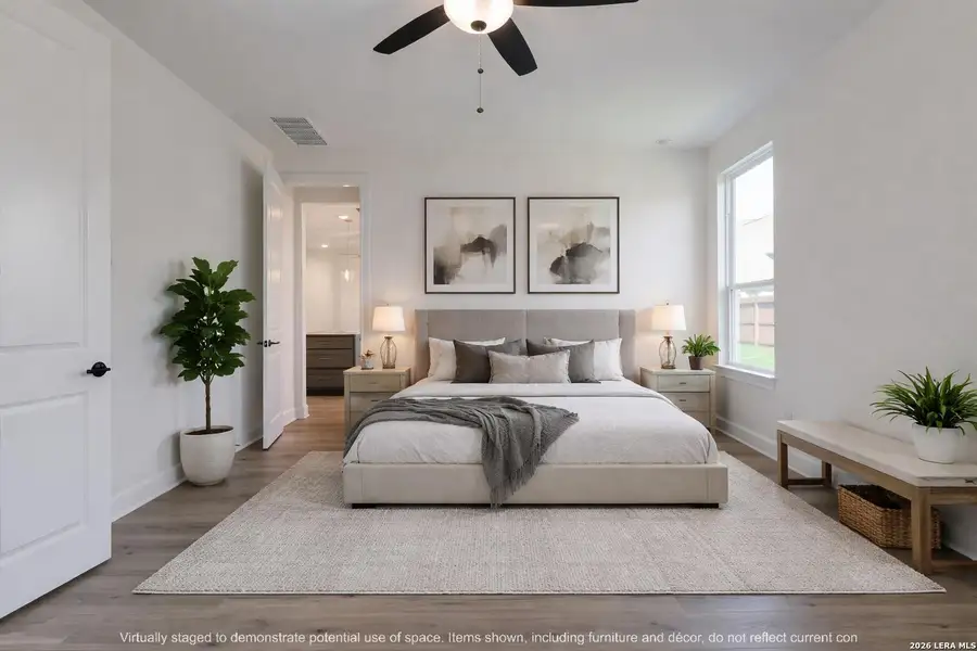 Furnished interior view inside a new home in Megan's Landing, Castroville (Image 10).