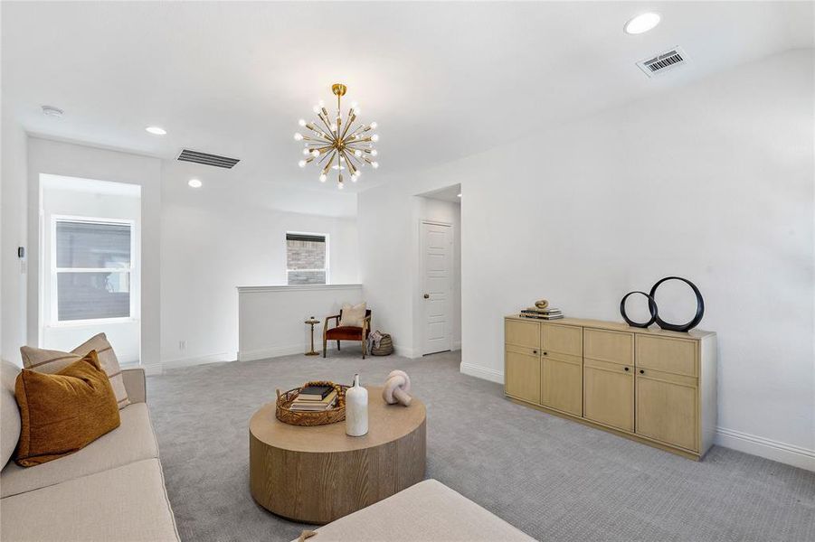 Furnished interior view inside a new home in Karis, Crowley (Image 22).