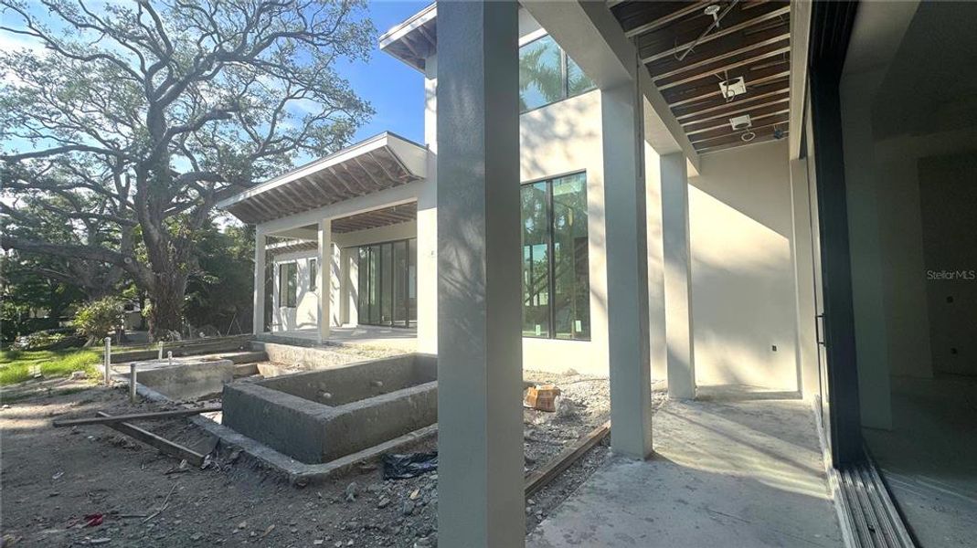 In-progress construction of a new home in , Sarasota, FL (Image 13). In-progress construction of a new home in , Sarasota, FL (Image 13).