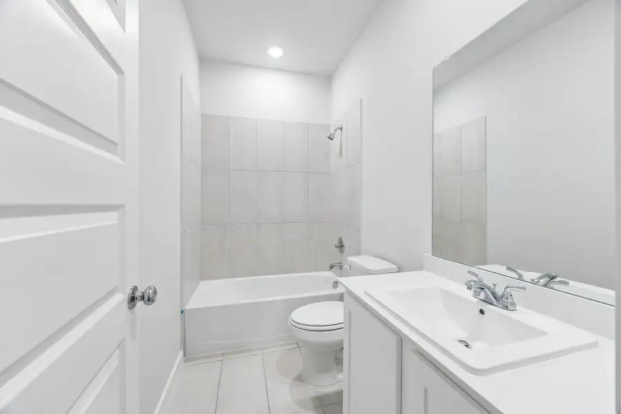 Bathroom in the Cedar home plan by Trophy Signature Homes – REPRESENTATIVE PHOTO Bathroom in the Cedar home plan by Trophy Signature Homes – REPRESENTATIVE PHOTO