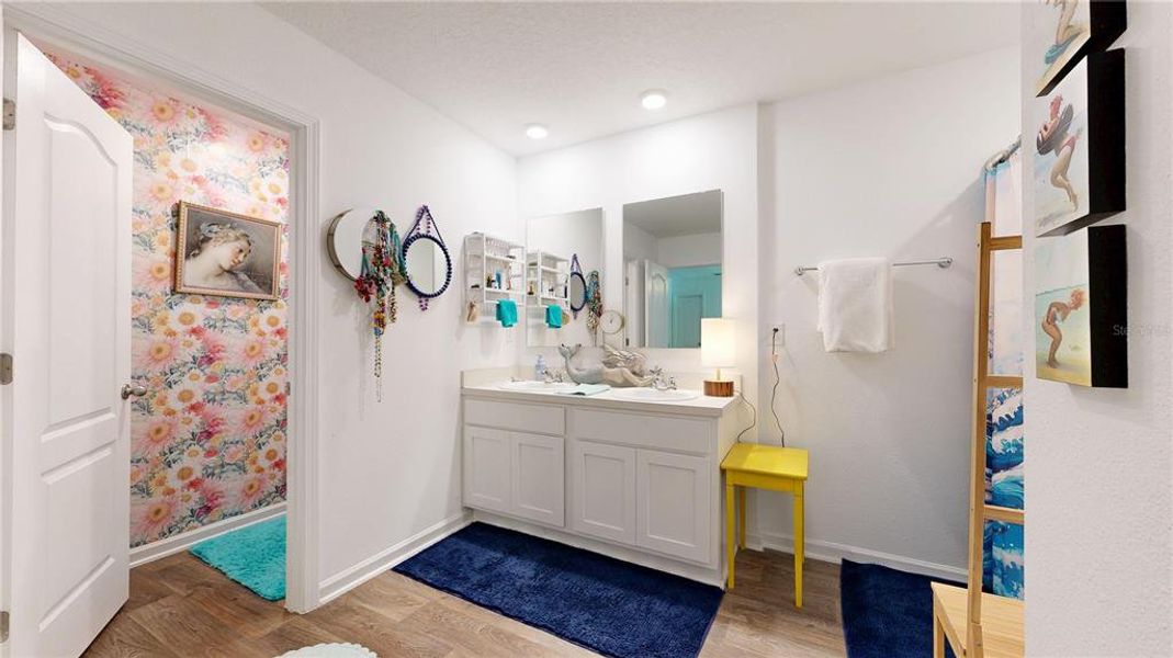 Furnished interior view inside a new home in Sawmill Branch Express, Palm Coast (Image 17).