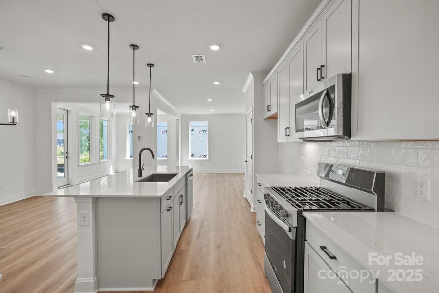 Furnished interior view inside a new home in Cannon Run, Concord (Image 12). Furnished interior view inside a new home in Cannon Run, Concord (Image 12).