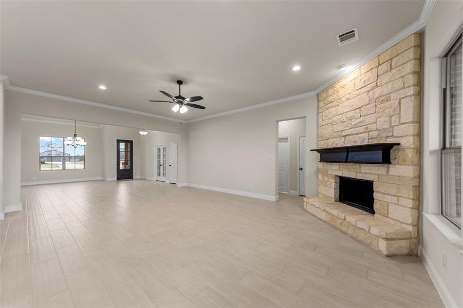 Spacious, unfurnished interior of a new home in , Terrell (Image 31).