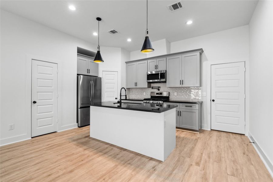 Furnished interior view inside a new home in , Houston (Image 9).