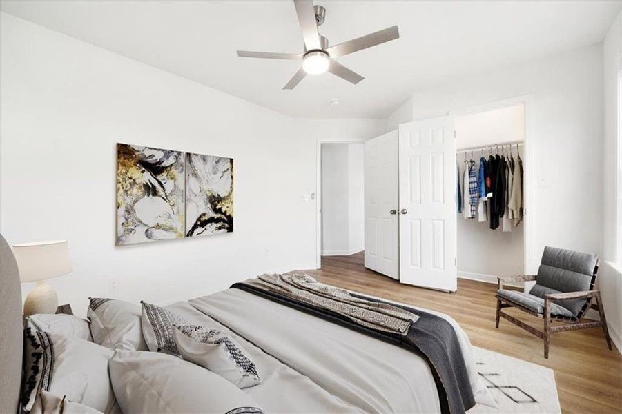 Furnished interior view inside a new home in , Union City (Image 11).