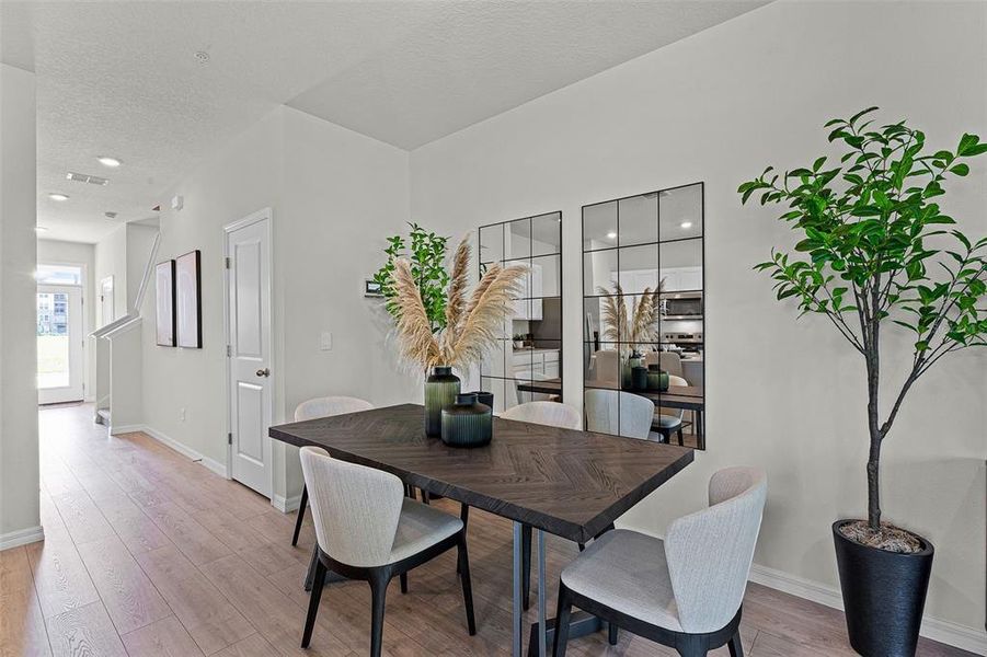 Furnished interior view inside a new home in , Orlando (Image 7). Furnished interior view inside a new home in , Orlando (Image 7).