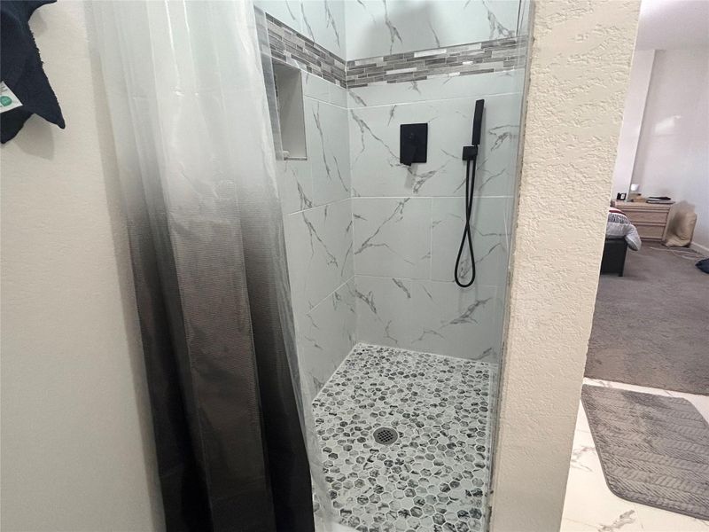 1st floor primary shower