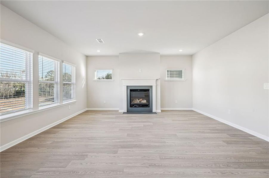 Spacious, unfurnished interior of a new home in Parkside at Grayson, Grayson (Image 20).