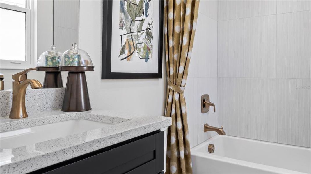 Close-up of interior finishes inside a home in Cresswind at Lake Harris, Tavares (Image 18).