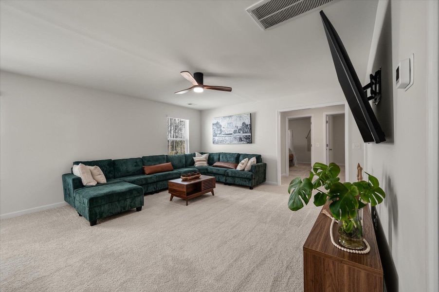 Furnished interior view inside a new home in , Summerville (Image 10).