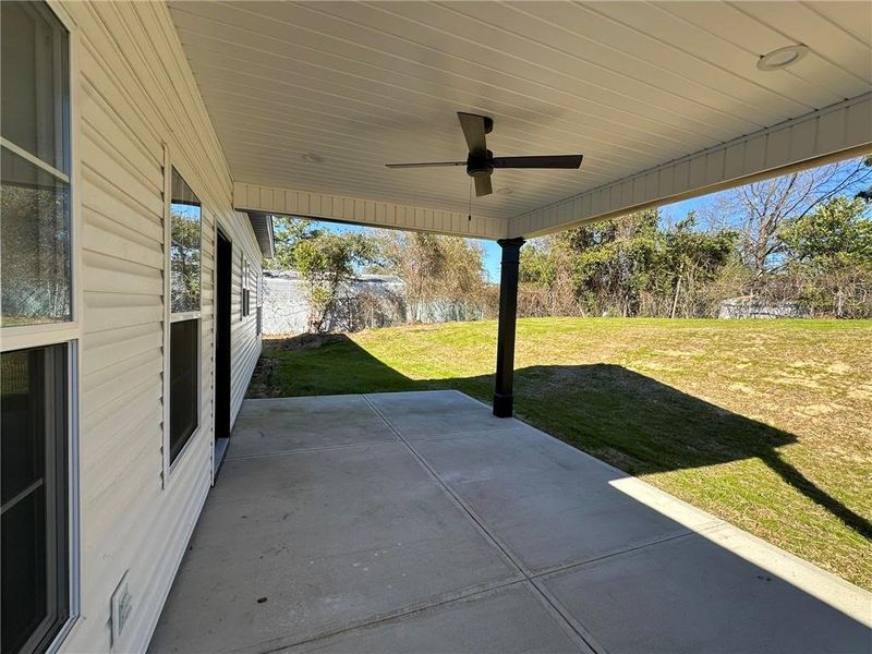 Exterior details and patio area of a home in , Augusta (Image 22).
