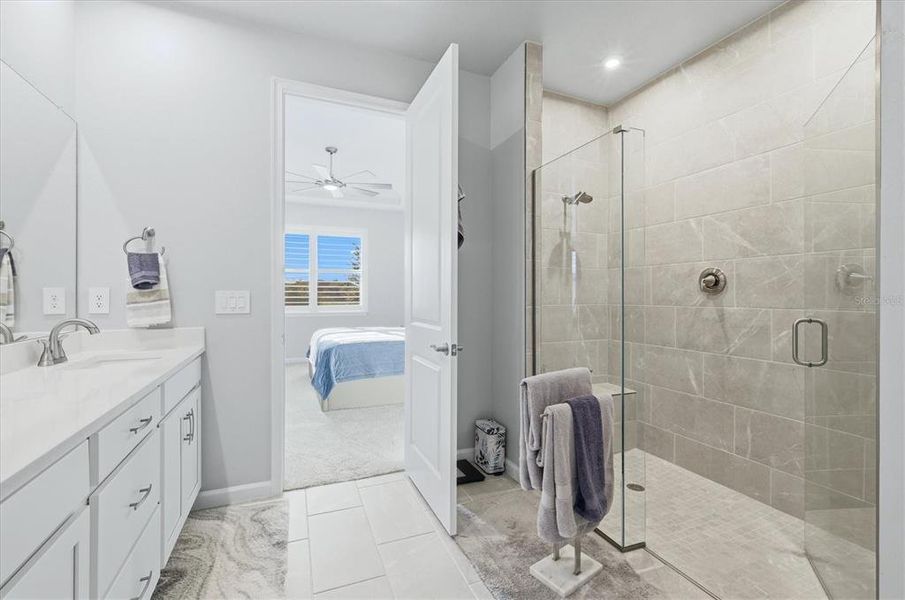 Furnished interior view inside a new home in , Venice (Image 6). Furnished interior view inside a new home in , Venice (Image 6).