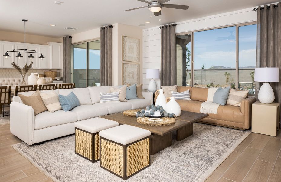 Furnished interior view inside a new home in Allen Ranches, Litchfield Park (Image 11).