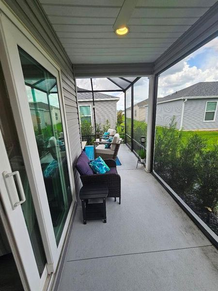 Exterior details and patio area of a home in , The Villages (Image 24).