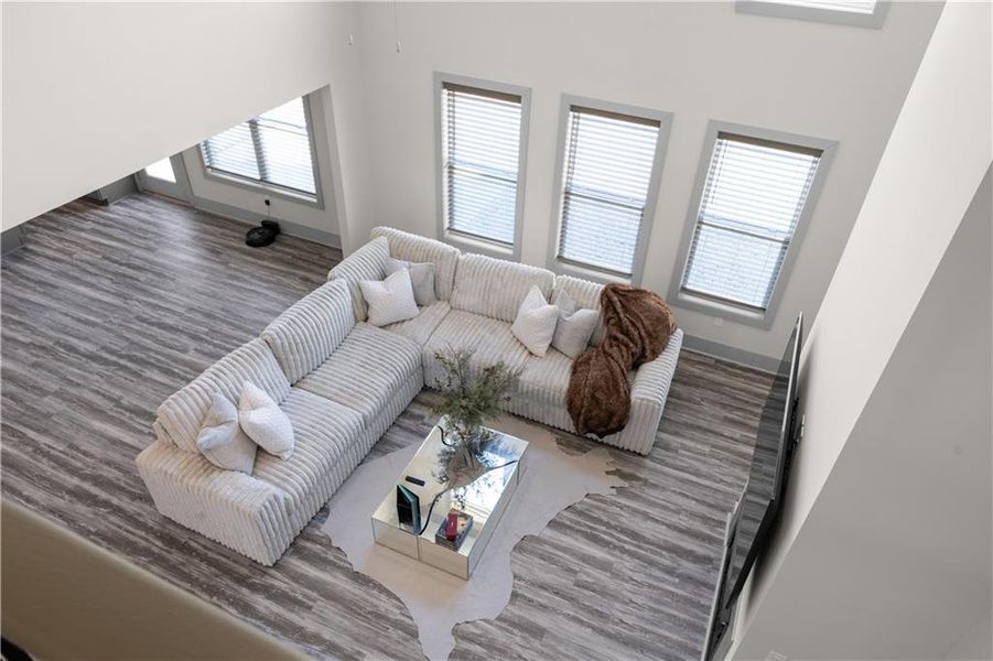 Furnished interior view inside a new home in , Lithonia (Image 26).