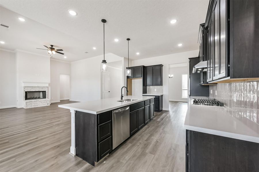 Furnished interior view inside a new home in , Baytown (Image 11).