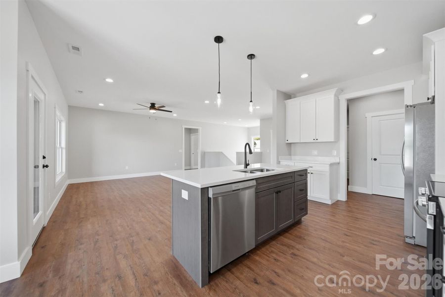 Furnished interior view inside a new home in , Lenoir (Image 9).