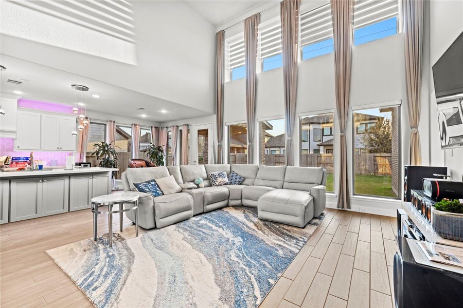 Furnished interior view inside a new home in Fulbrook On Fulshear Creek 60', Fulshear (Image 34). Furnished interior view inside a new home in Fulbrook On Fulshear Creek 60', Fulshear (Image 34).