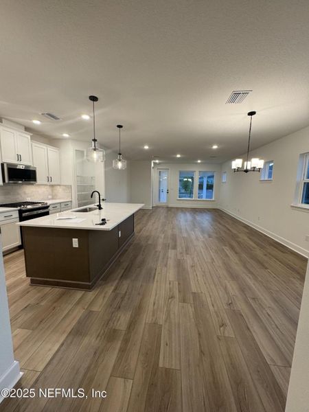 Furnished interior view inside a new home in Brookside at Shearwater, St. Augustine (Image 8). Furnished interior view inside a new home in Brookside at Shearwater, St. Augustine (Image 8).