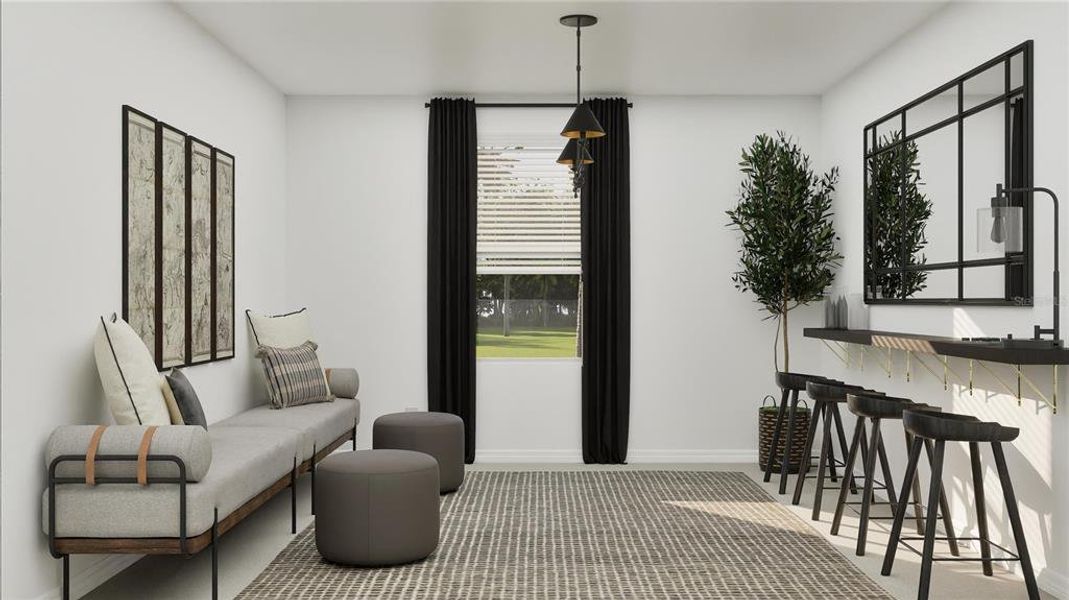 Furnished interior view inside a new home in Lennar at Turnleaf, Punta Gorda (Image 12).