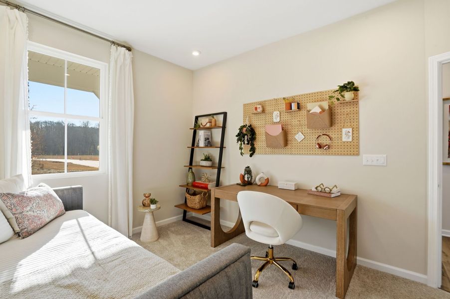 Redwood Model downstairs bedroom