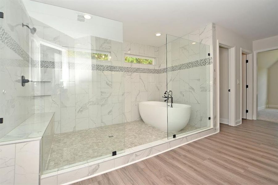 Furnished interior view inside a new home in , Dallas (Image 17).