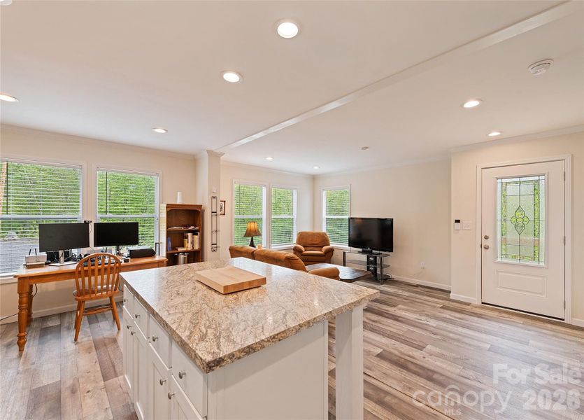 Furnished interior view inside a new home in , Maggie Valley (Image 18).