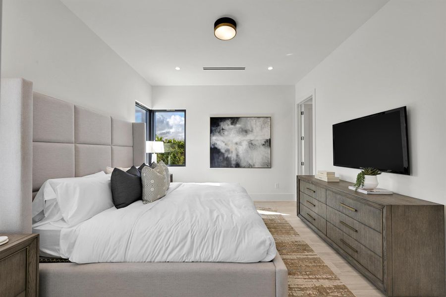 Furnished interior view inside a new home in , Delray Beach (Image 28).