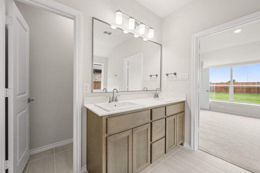 Furnished interior view inside a new home in Meadow Park at The Meadows, Ponder (Image 13).