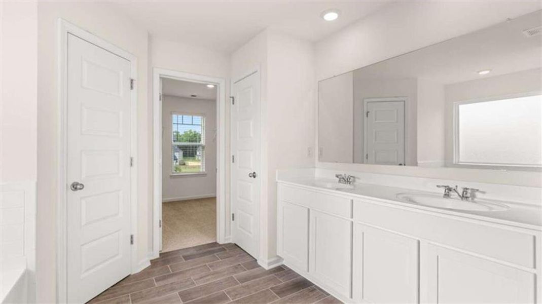 Furnished interior view inside a new home in Independence, Loganville (Image 13). Furnished interior view inside a new home in Independence, Loganville (Image 13).