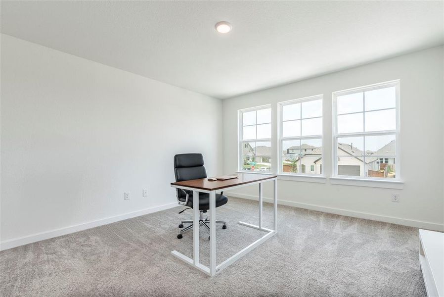 You will love this light filled large 2nd living space upstairs!