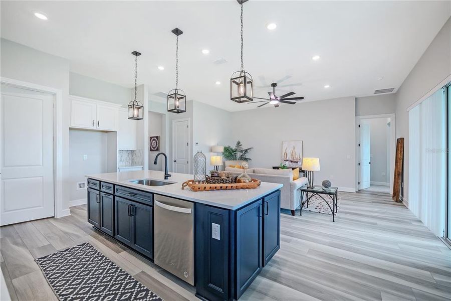 Furnished interior view inside a new home in Del Webb Stone Creek, Ocala (Image 16).