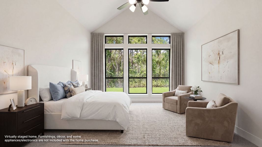 Furnished interior view inside a new home in The Parks at Wilson Creek, Celina (Image 10).