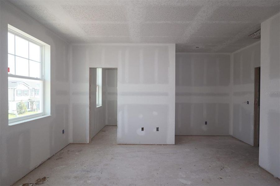 In-progress construction of a new home in Center Lake on the Park, St. Cloud, FL (Image 16).