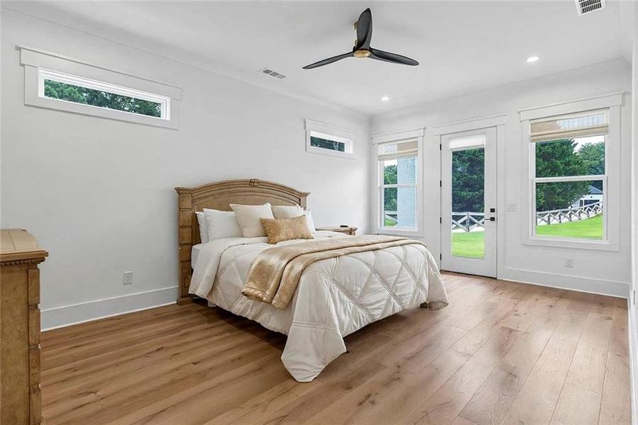 Furnished interior view inside a new home in , Braselton (Image 15).