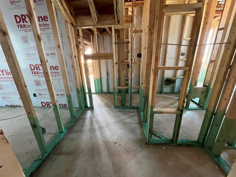 Spacious, unfurnished interior of a new home in The Homestead at Lariat, Liberty Hill (Image 22). Spacious, unfurnished interior of a new home in The Homestead at Lariat, Liberty Hill (Image 22).