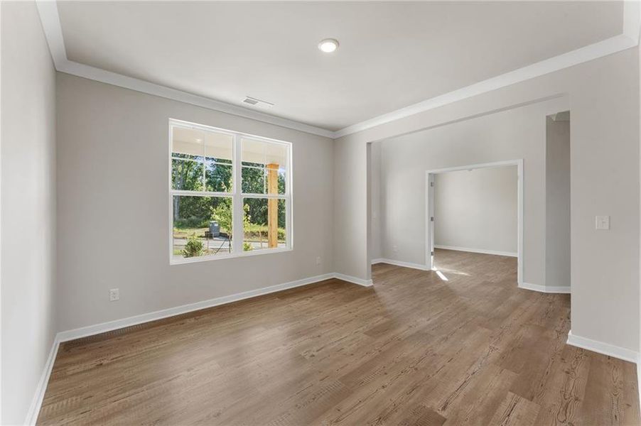 Spacious, unfurnished interior of a new home in The Estates at Gainesville Township, Gainesville (Image 22).