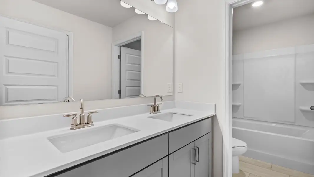 Furnished interior view inside a new home in Westland, Bogart (Image 9).