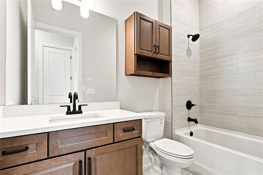 Furnished interior view inside a new home in , Ellijay (Image 11).
