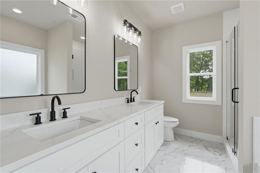 Furnished interior view inside a new home in , Gainesville (Image 12).
