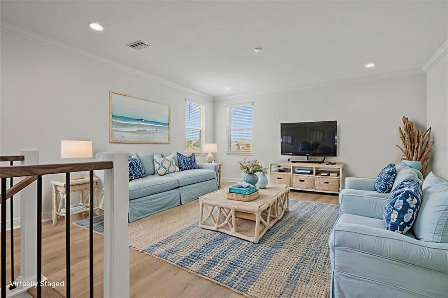 Furnished interior view inside a new home in Cassata Lakes, Nokomis (Image 8). Furnished interior view inside a new home in Cassata Lakes, Nokomis (Image 8).