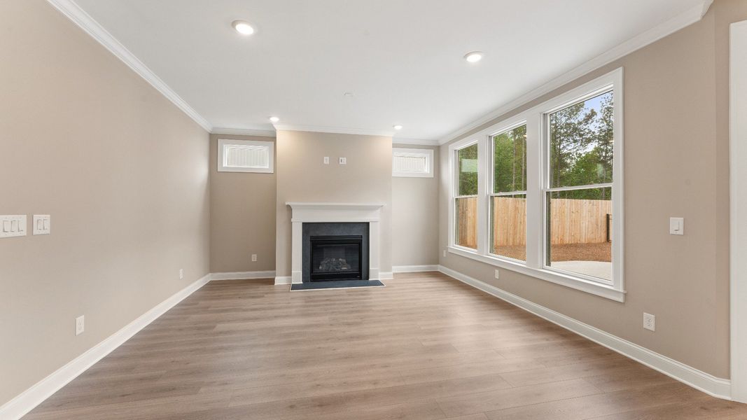 Spacious, unfurnished interior of a new home in The Courtyards at Bailey Farms, Dacula (Image 14).