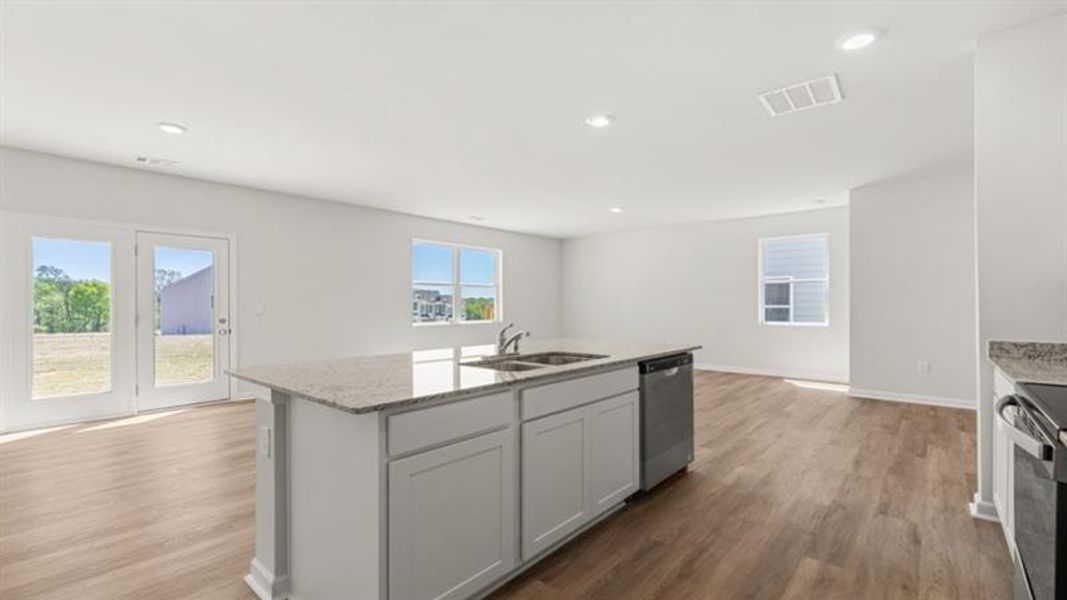 Furnished interior view inside a new home in Rolling Meadows, Jasper (Image 3).
