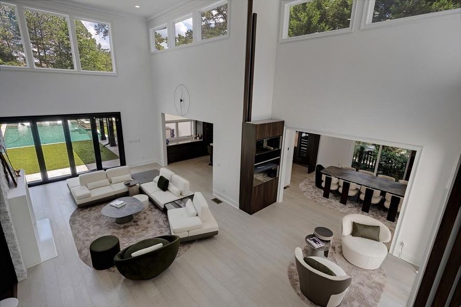 Furnished interior view inside a new home in , Brookhaven (Image 49).