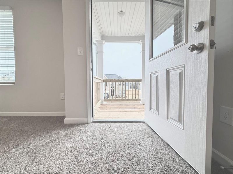 Spacious, unfurnished interior of a new home in River Walk Farm, Covington (Image 20).